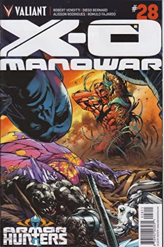 X-O Manowar (3-та серия) 28 FN ; Защитата на комикс | Ловци на бронята
