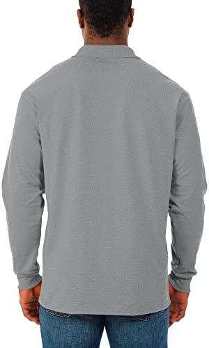 Мъжки ризи Поло Jerzees с дълъг ръкав, които са Устойчиви на петна SpotShield, Размери S-2X