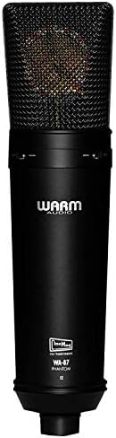 Класически кондензаторен микрофон Warm Audio WA-87 (черен)