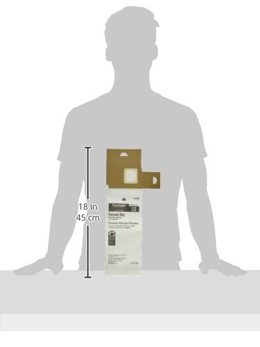 Sanitaire - на Хартиен пакет премиум-клас EUK63256A10 LS (опаковка от 5 броя), подходящи за вертикални прахосмукачки