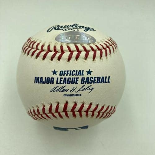 Дерек Джитър Капитан С Автограф Стейнера COA от Мейджър лийг бейзбол - Бейзболни топки с автографи
