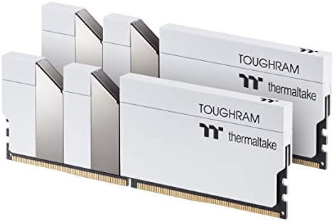 Оперативна памет Thermaltake TOUGHRAM White DDR4 3200 Mhz C16 16 GB (8 GB 2 x Intel XMP 2.0 е Готова със софтуера