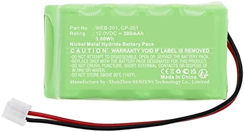 Батерията цифровата PLC Synergy, която е съвместима с батерия АД Honeywell CP-201 (Ni-MH, 12, 300 ма)