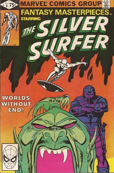 Шедьоври на фентъзи (Том 2) #6 VF / NM; Комиксите на Marvel | Silver surfer Стан Лий