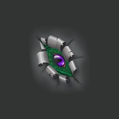 Дизайнерски кожа 'Disagu за Sony PS3 stehend + кожа контролер – Очите на дракона – Зелен