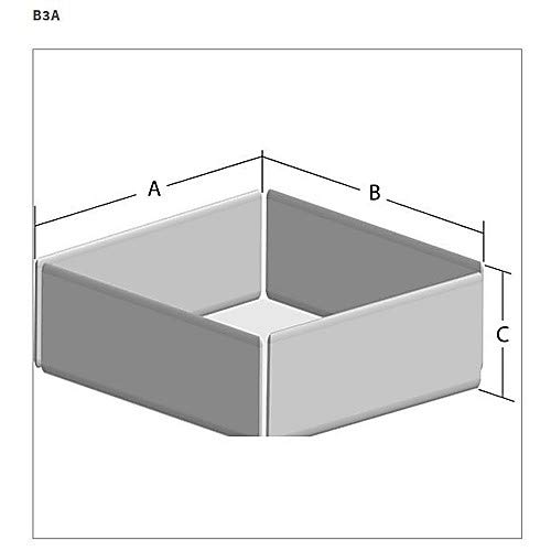 Обичай Алуминиеви кутии за съхранение Biogenic Systems B3A за криоконсервация, 5 x 5 x 2,88