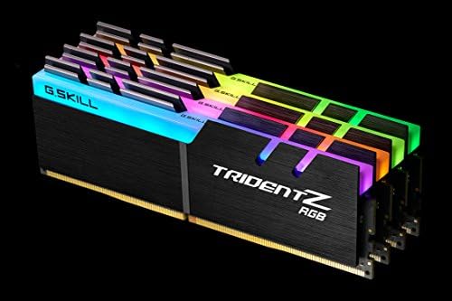 G. SKILL 32 GB (4x8 GB) памет TridentZ RGB серия DDR4 PC4-34100 4266 Mhz Модел десктоп памет F4-4266C17Q-32GTZR