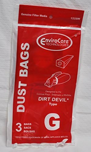 EnviroCare Royal Dirt Devil Тип G Оригинални Филтърни Материали Ръчни Вакуумни торби 122SW