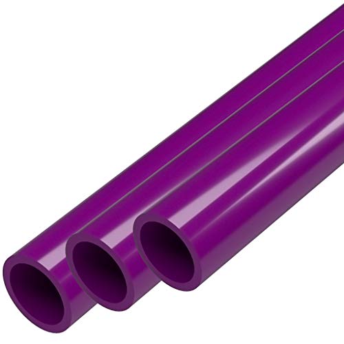 Тръба PVC за мебели FORMUFIT, размер на 40 , 3/4, Черна (3 опаковки)