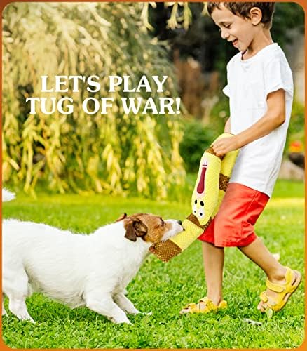 Играчка-Пъзел за кучета Lewondr, Интерактивни Плюшени Играчки за Дъвчене от Скука, Пищащие Играчки за Обогатяване