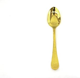 Сервировочная лъжица Mepra AZC1097CB1110 Казабланка Oro, [В опаковката 48 броя], 25,1 см, Полированное златно