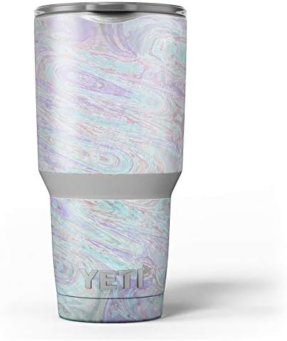 Дизайн Skinz Slate Мраморна повърхност V35 - Набор от винил оберток със стикер на кожата, Съвместим с бокалами