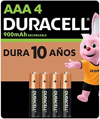 Акумулаторни батерии Duracell тип AAA, количество в опаковка 4, Тройната батерия клас А за по-дълъг хранене,
