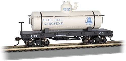 Влакове Бахмана - Стар товарен вагон-цистерна - Blue Bell Керосин 021 - ХО Scale