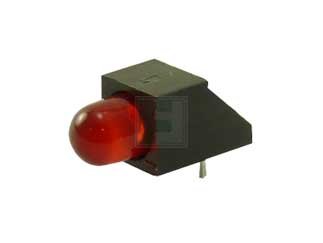 LUMEX SSF-LXH100LID Червен 5 мм 60 ° Множествена 40 мкд 2 В Правоъгълен led индикатор за неизправност - T-1½