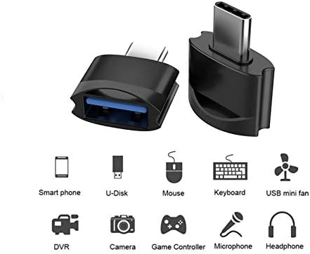 Адаптер Tek Styz C USB за свързване към USB конектора (2 опаковки), който е съвместим с вашия LG V30S за OTG