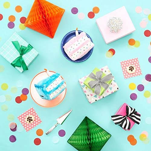 Подарък кутия ZippyPaws Birthday Box - Подарък за рожден Ден за кучета, Набор от Скрипучих играчки, Цветни Пищащие