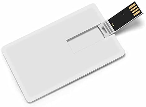 Цветна Кредитна Карта Бяла Мечка USB Flash Персонализирана Карта с Памет Key Storage Drive 64G