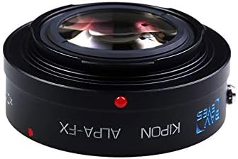 Оптичен адаптер KIPON Focus Reducer за използване на обектива Alpa на беззеркальной фотоапарат Fuji X XF Mount