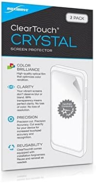 Защитно фолио BoxWave, съвместима с ASUS VP248QG - ClearTouch Crystal (2 опаковки), HD Film Skin - Предпазва