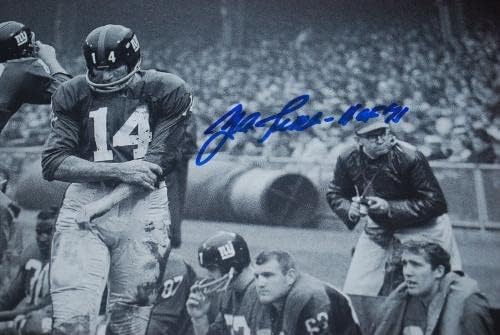 Аз ЗАГЛАВИЕ Ню Йорк Джайентс подписа снимка 11X14 PSA / DNA COA Y19274 - Снимки NFL с автограф