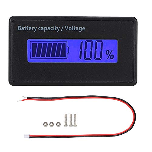 Водоустойчив индикатор за контрол на капацитета на батерията, LCD дисплей с напрежение 12-84 Век Съвместимост