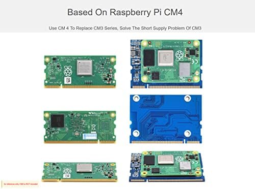 адаптер waveshare Изчислява Module 4 to CM3 на базата на Raspberry Pi CM4, Алтернативно решение за Raspberry
