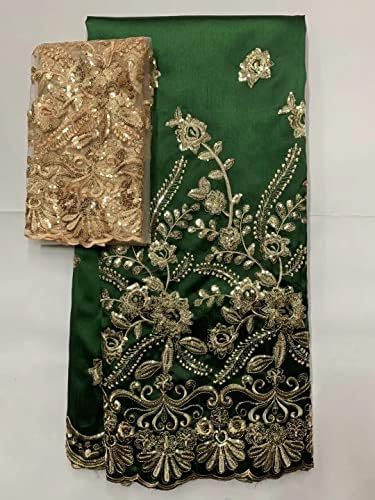 Плат MSBRIC Джордж в африканския стил, опаковки Джордж от индийския коприна-сурови, модерен комплект с блузкой