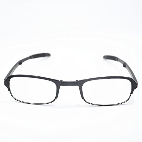 Джобен Сгъваем Очила за четене Qi Song Mini Tr90 с Калъф с цип