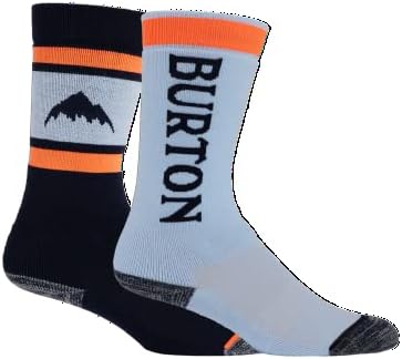 Burton унисекс-детски чорапи средно тегло почивните дни (2 опаковки)
