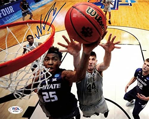 Уесли Ивунду подписа Снимка 8x10 PSA / DNA С автограф Орландо Мэджика - Снимки на НБА с автограф