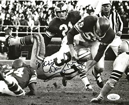 Макси Бон подписа снимка на Philadelphia Eagles 8x10 с автограф 2 JSA - Снимки NFL с автограф