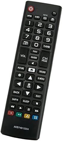 AKB74915304 Замени IR Дистанционно Управление подходяща за LG LCD LED TV 32LH550B 32LH570B 43LH5500 43LH5700