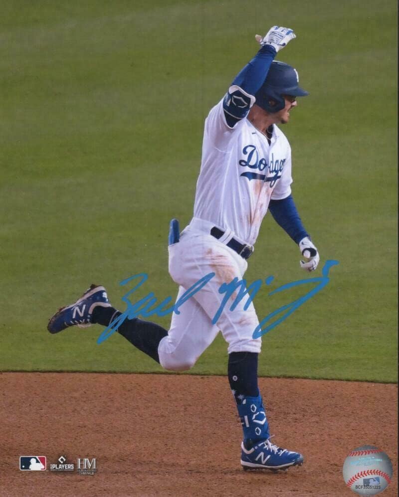 Зак Маккинстри Лос Анджелис Доджърс, Подписано Снимка 8x10 С / Coa - Снимки на MLB с автограф