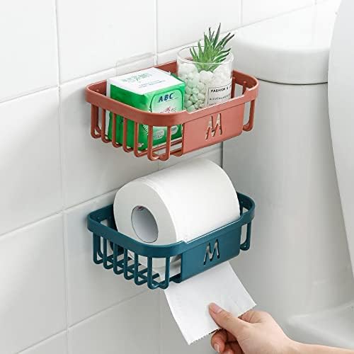 Държач за тоалетна хартия Без дупки, Самоклеящийся Държач за Тоалетна хартия, Държач за съхранение на Ролки