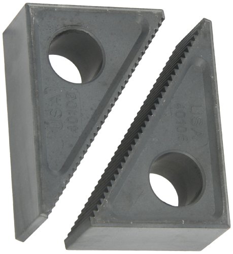 Комплект от стоманени стъпални блокове Te-Co 40106 от 2 части, с дебелина 1-1/2 инча, ширина 2-15/32 инча х