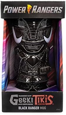 Керамична чаша Geeki Tikis Power Rangers Black Ranger, Чаши за коктейли, Тропически Съдове за дома, Набор от