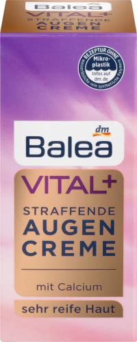 Balea Eye cream VITAL + стягащ крем за очи, 15 мл (възраст: +50)