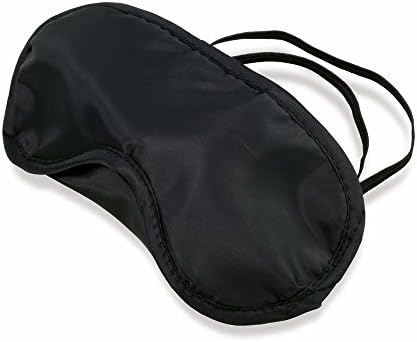 eBuyGB Black Travel Sleeping Eye Mask - Маска За Сън, Релаксираща Маска За очи С Превръзка на очите