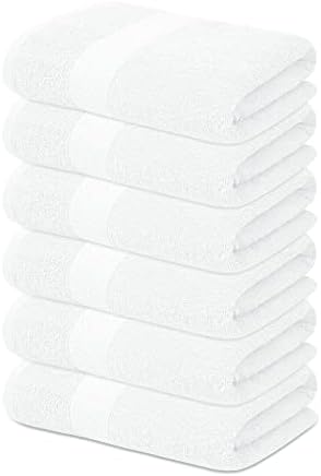 Хавлии за баня, SOFTEX Linen 2 в пакета, бели 35x70, Меки, плюшени, бързо съхнещи, Абсорбиращи с най-високо