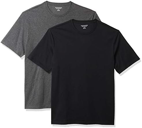 Мъжка тениска с кръгло деколте и къс ръкав Essentials , опаковка от 2 броя