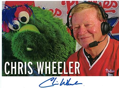Крис Уилър Филаделфия Филис С автограф 8x10 Снимка С автограф - Снимки на MLB с автограф